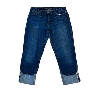 Joe's Jeans Dark Blue Denim Capri Pants Size 30
